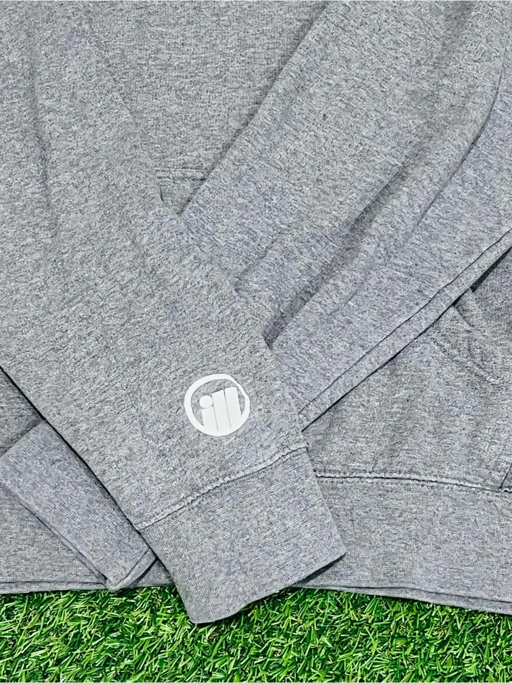 Illest Gray Pullover Hoodie Mens Streetwear Box Logo Size Large💎 - Picture 5 of 7